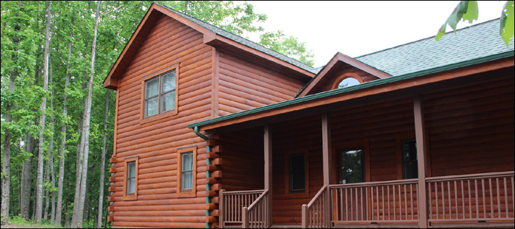 Log Home Staining in Clinton County, Kentucky